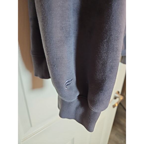 Fabletics Woman’s 4X Cozy Fleece Hoodie Oversized Cozy Onyx Smudge Pullover - Picture 4 of 5